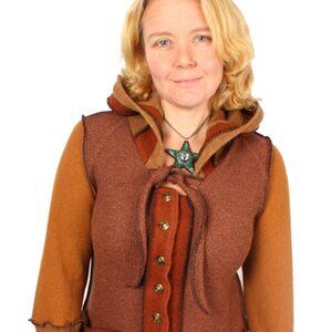 Genuine Katwise Bohemian Patchwork Wizard Hoodie